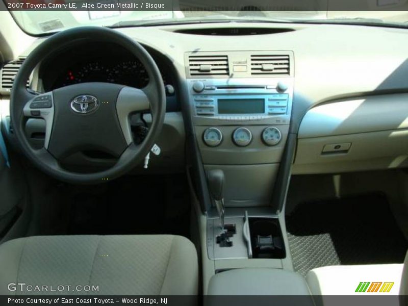 Aloe Green Metallic / Bisque 2007 Toyota Camry LE