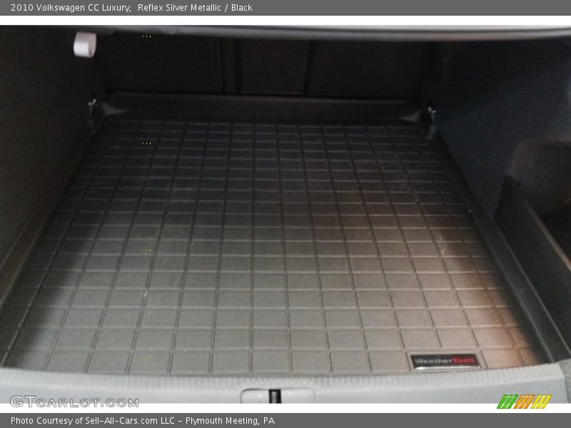 Reflex Silver Metallic / Black 2010 Volkswagen CC Luxury