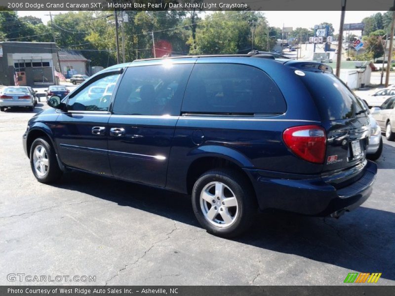 Midnight Blue Pearl / Dark Khaki/Light Graystone 2006 Dodge Grand Caravan SXT