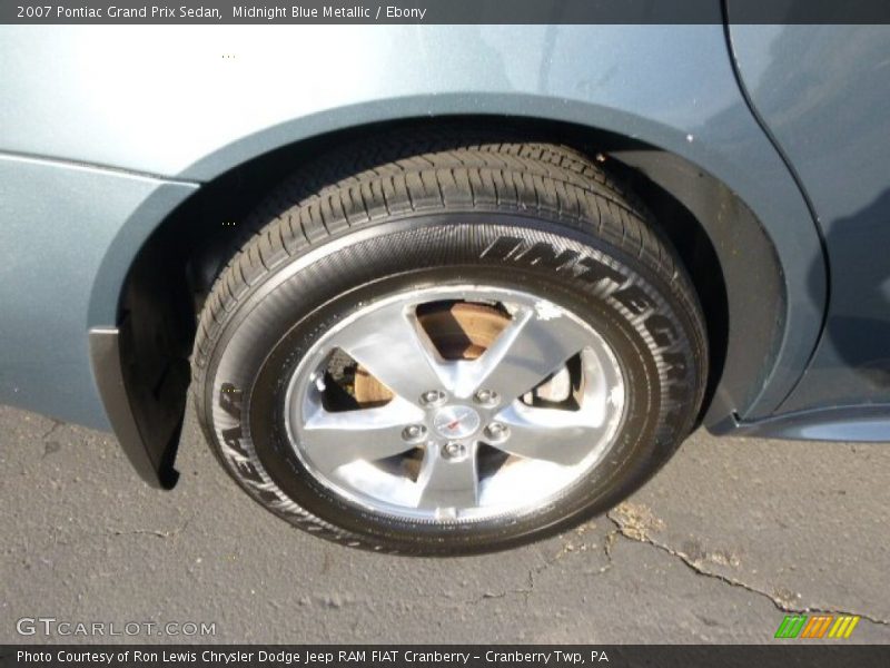 Midnight Blue Metallic / Ebony 2007 Pontiac Grand Prix Sedan