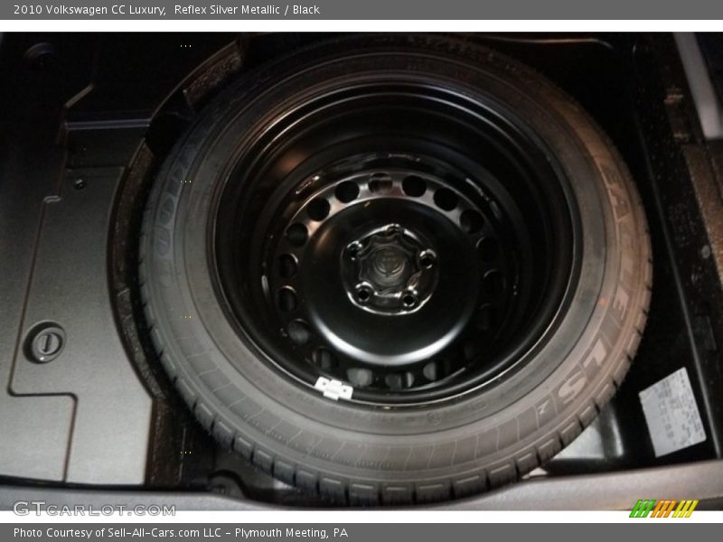 Reflex Silver Metallic / Black 2010 Volkswagen CC Luxury