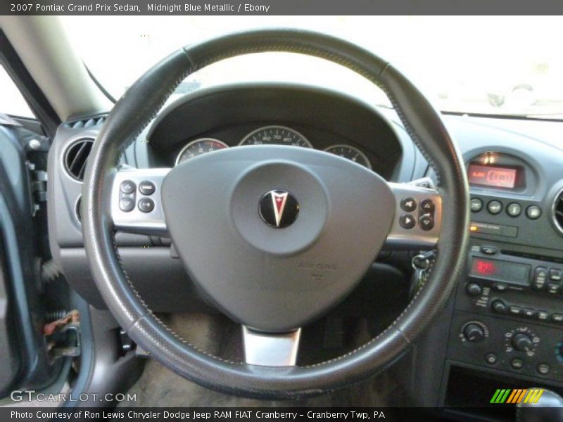 Midnight Blue Metallic / Ebony 2007 Pontiac Grand Prix Sedan