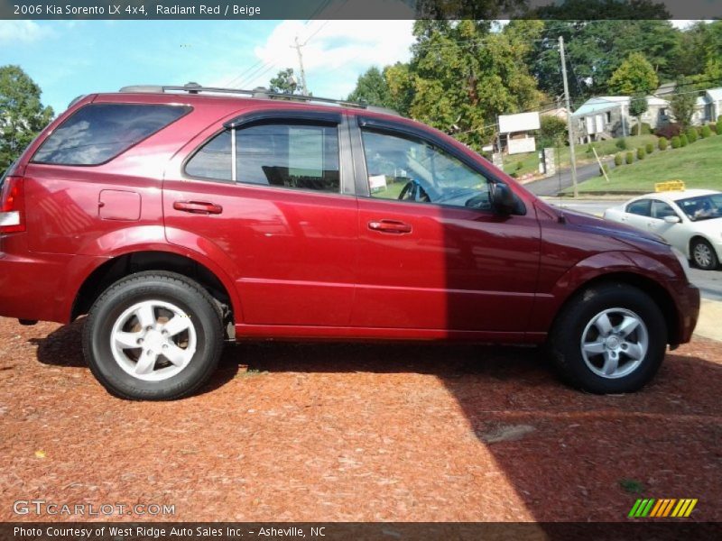 Radiant Red / Beige 2006 Kia Sorento LX 4x4