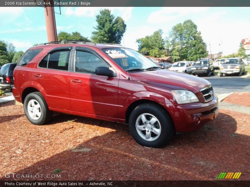 Front 3/4 View of 2006 Sorento LX 4x4