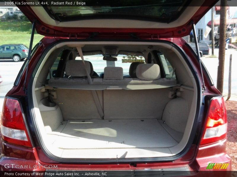 Radiant Red / Beige 2006 Kia Sorento LX 4x4
