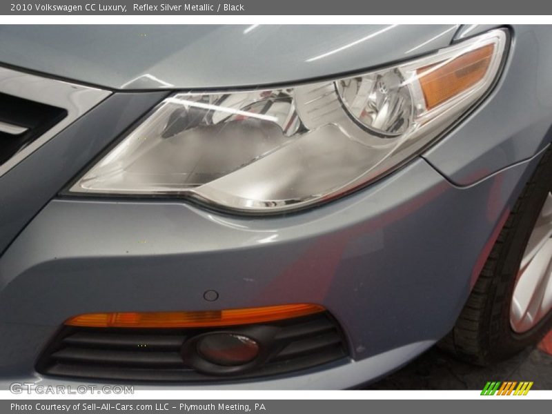 Reflex Silver Metallic / Black 2010 Volkswagen CC Luxury