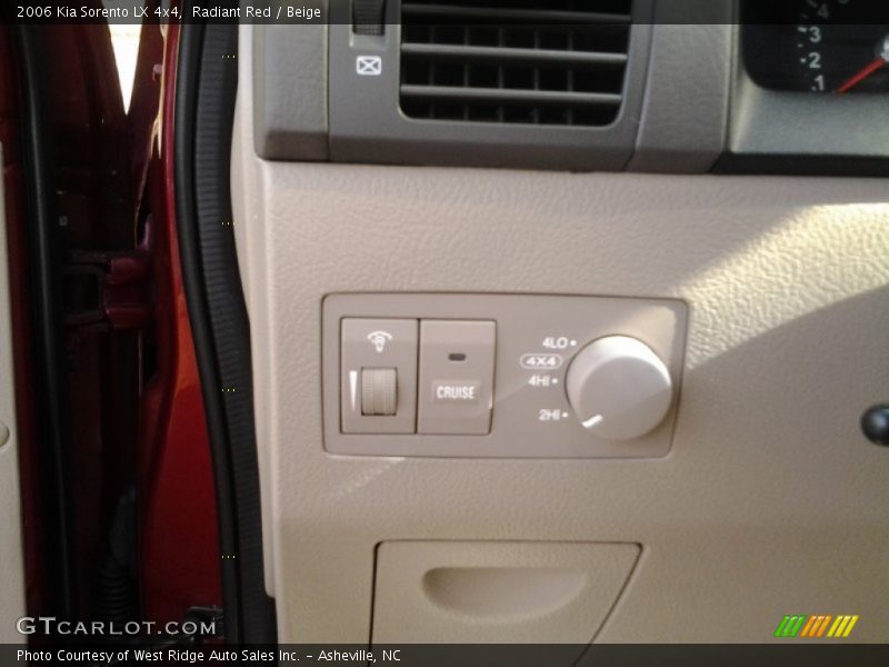 Radiant Red / Beige 2006 Kia Sorento LX 4x4