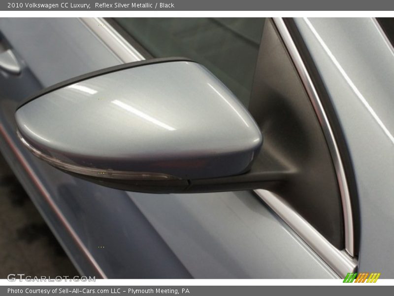 Reflex Silver Metallic / Black 2010 Volkswagen CC Luxury
