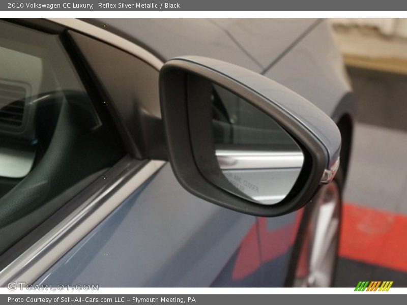 Reflex Silver Metallic / Black 2010 Volkswagen CC Luxury
