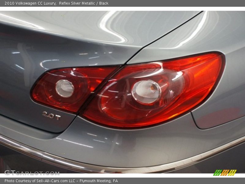 Reflex Silver Metallic / Black 2010 Volkswagen CC Luxury