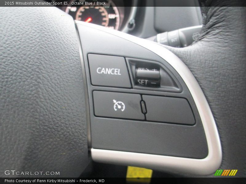 Octane Blue / Black 2015 Mitsubishi Outlander Sport ES