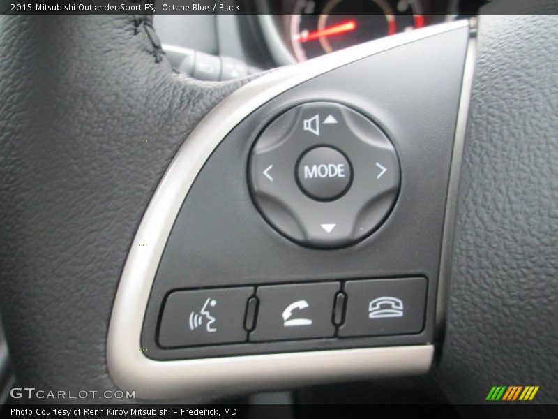 Octane Blue / Black 2015 Mitsubishi Outlander Sport ES