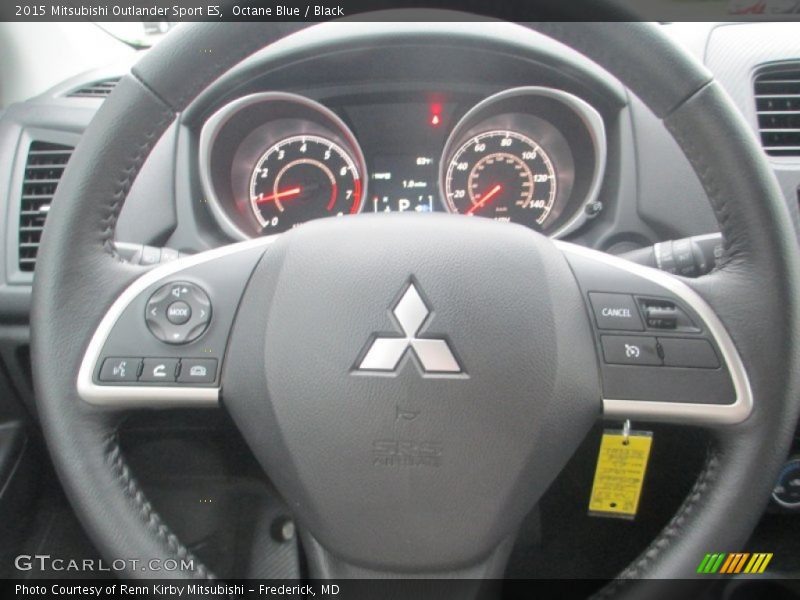Octane Blue / Black 2015 Mitsubishi Outlander Sport ES