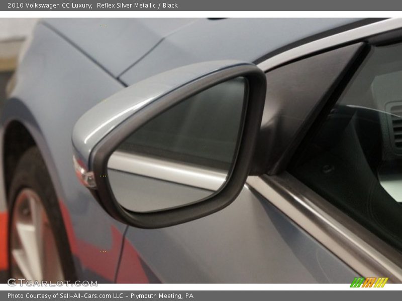 Reflex Silver Metallic / Black 2010 Volkswagen CC Luxury