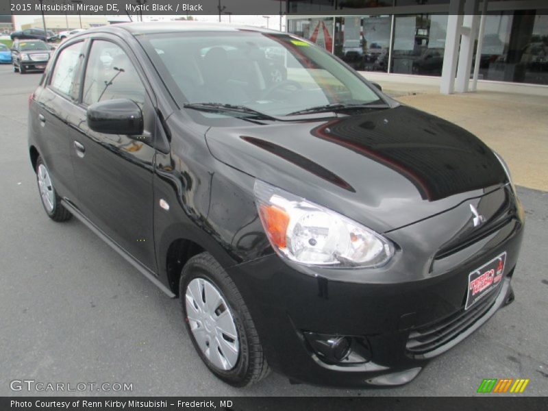 Mystic Black / Black 2015 Mitsubishi Mirage DE