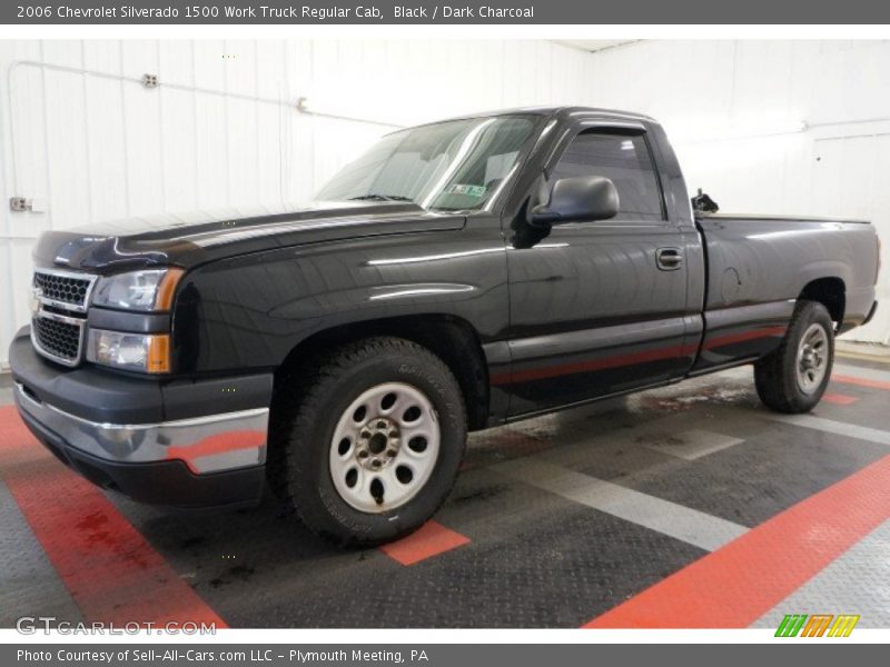 Black / Dark Charcoal 2006 Chevrolet Silverado 1500 Work Truck Regular Cab
