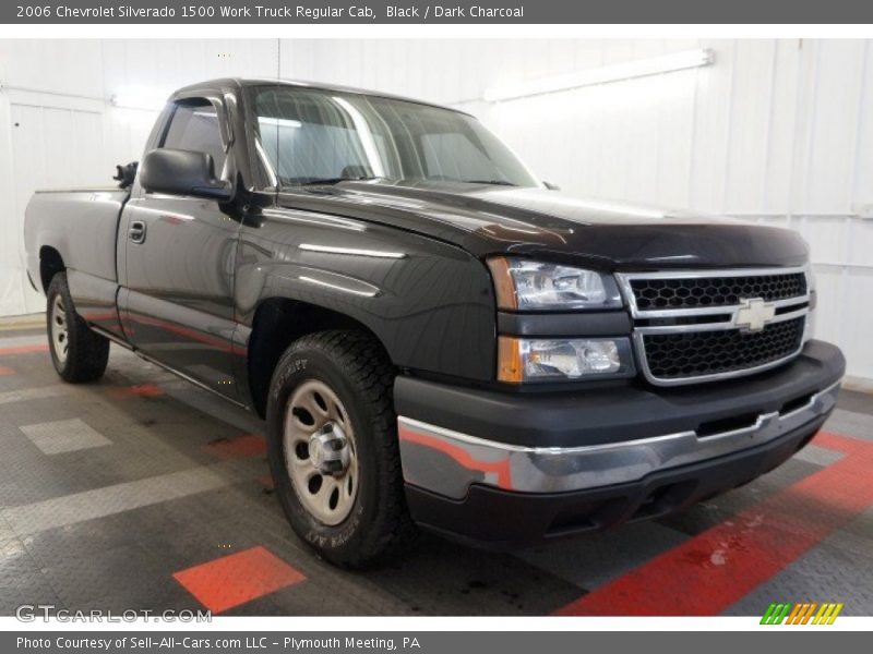 Black / Dark Charcoal 2006 Chevrolet Silverado 1500 Work Truck Regular Cab