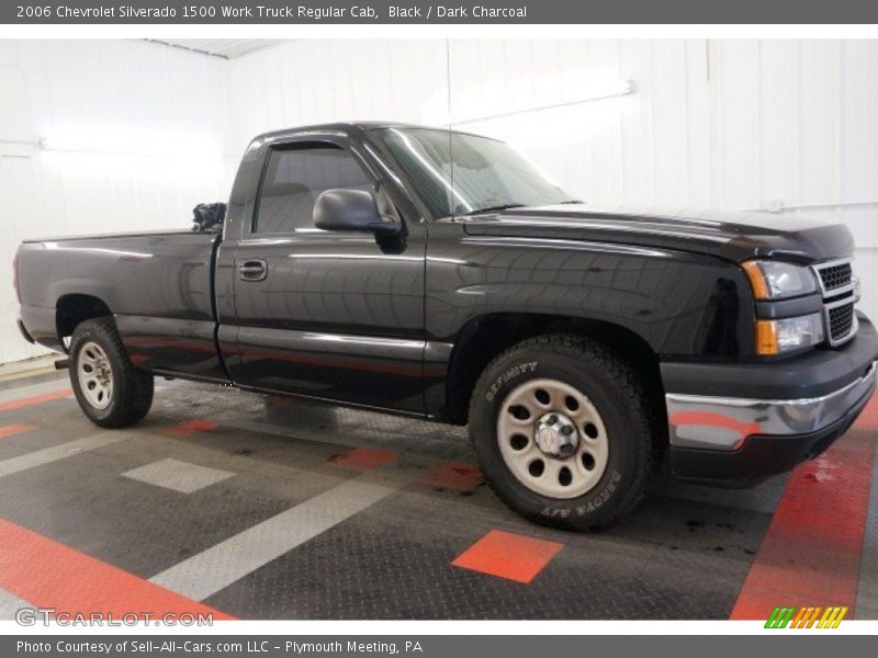 Black / Dark Charcoal 2006 Chevrolet Silverado 1500 Work Truck Regular Cab