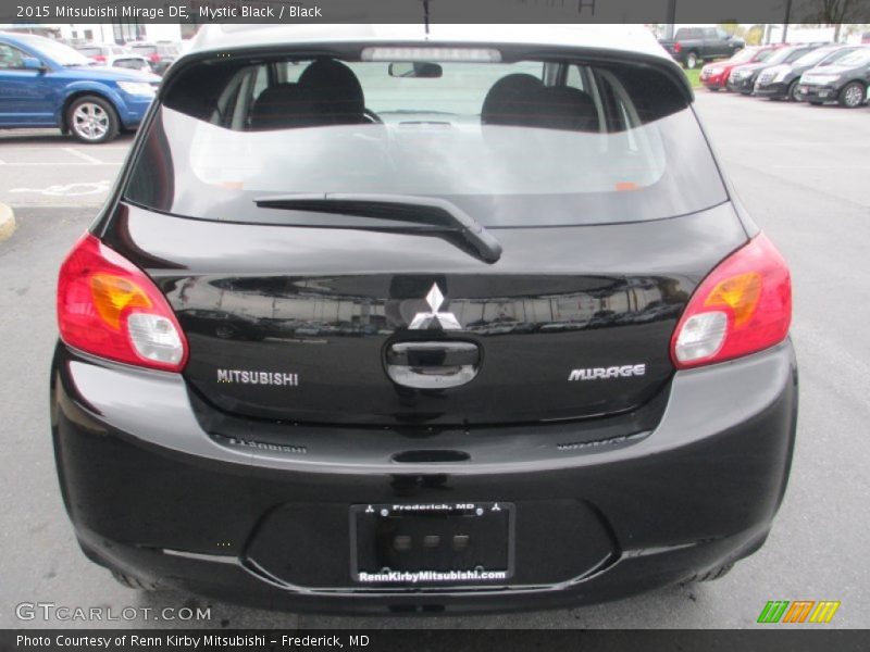Mystic Black / Black 2015 Mitsubishi Mirage DE