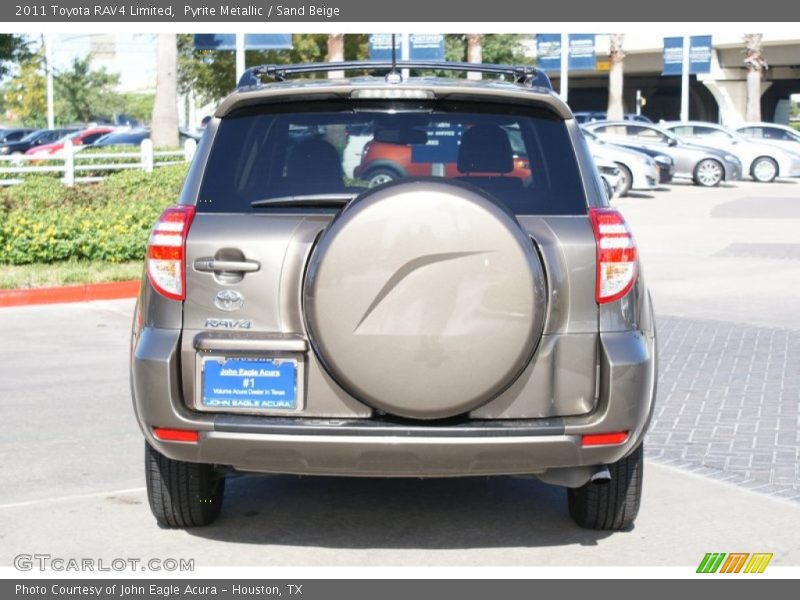 Pyrite Metallic / Sand Beige 2011 Toyota RAV4 Limited