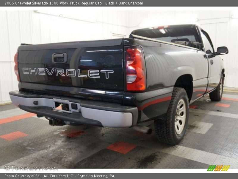 Black / Dark Charcoal 2006 Chevrolet Silverado 1500 Work Truck Regular Cab