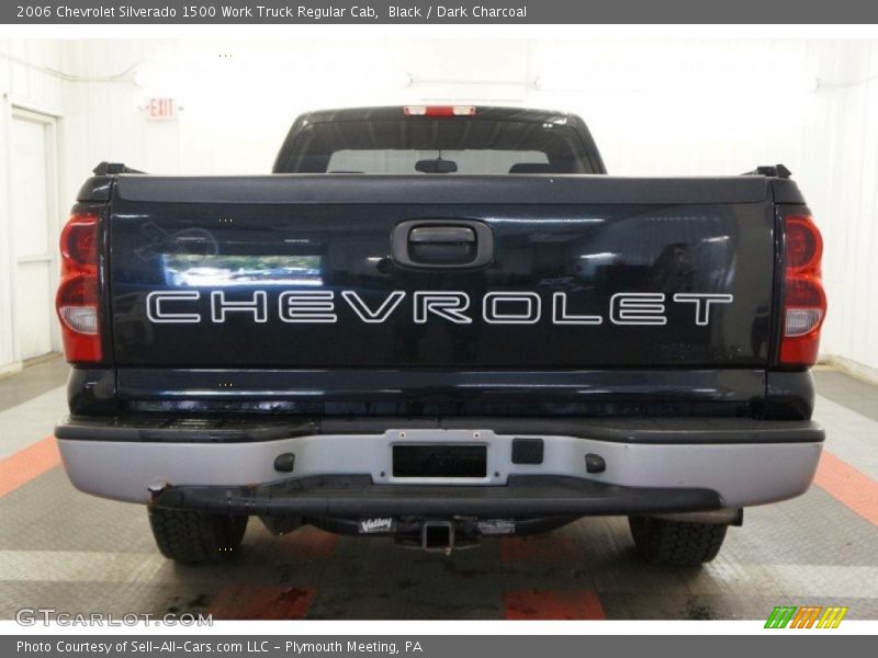Black / Dark Charcoal 2006 Chevrolet Silverado 1500 Work Truck Regular Cab