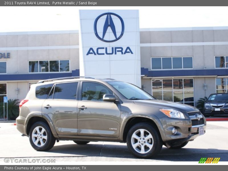 Pyrite Metallic / Sand Beige 2011 Toyota RAV4 Limited