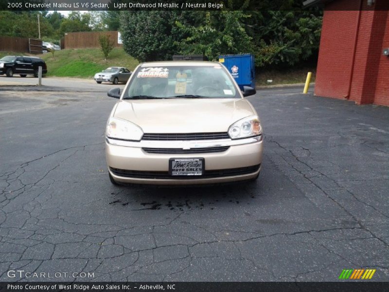 Light Driftwood Metallic / Neutral Beige 2005 Chevrolet Malibu LS V6 Sedan