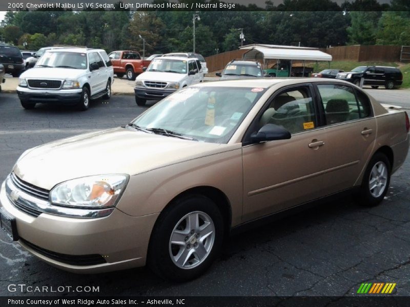 Light Driftwood Metallic / Neutral Beige 2005 Chevrolet Malibu LS V6 Sedan
