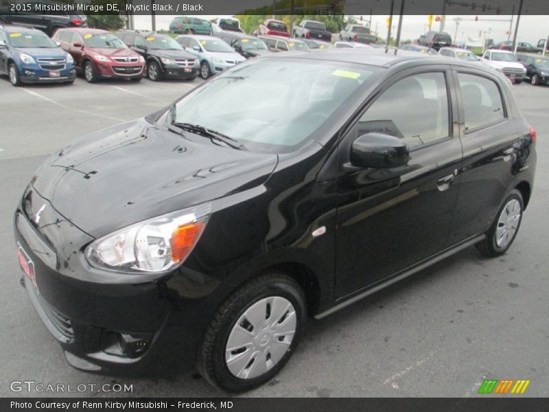 Mystic Black / Black 2015 Mitsubishi Mirage DE