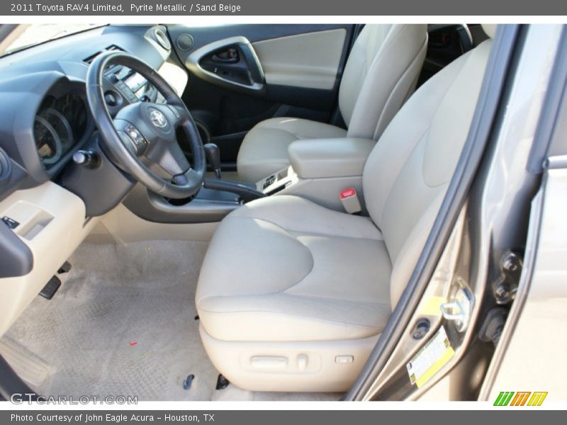 Pyrite Metallic / Sand Beige 2011 Toyota RAV4 Limited