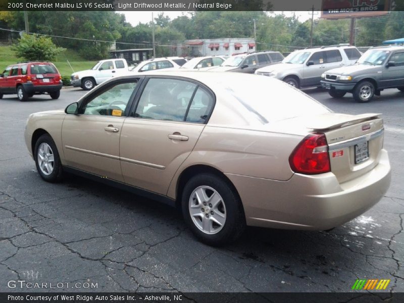 Light Driftwood Metallic / Neutral Beige 2005 Chevrolet Malibu LS V6 Sedan