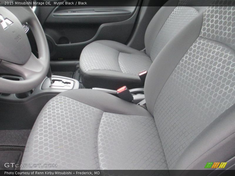 Mystic Black / Black 2015 Mitsubishi Mirage DE