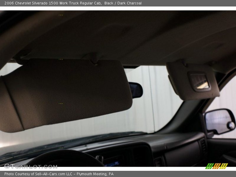 Black / Dark Charcoal 2006 Chevrolet Silverado 1500 Work Truck Regular Cab