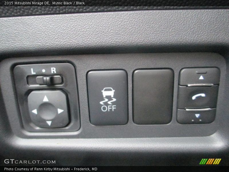 Mystic Black / Black 2015 Mitsubishi Mirage DE