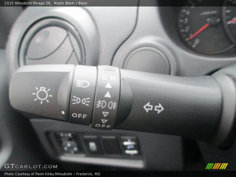 Mystic Black / Black 2015 Mitsubishi Mirage DE