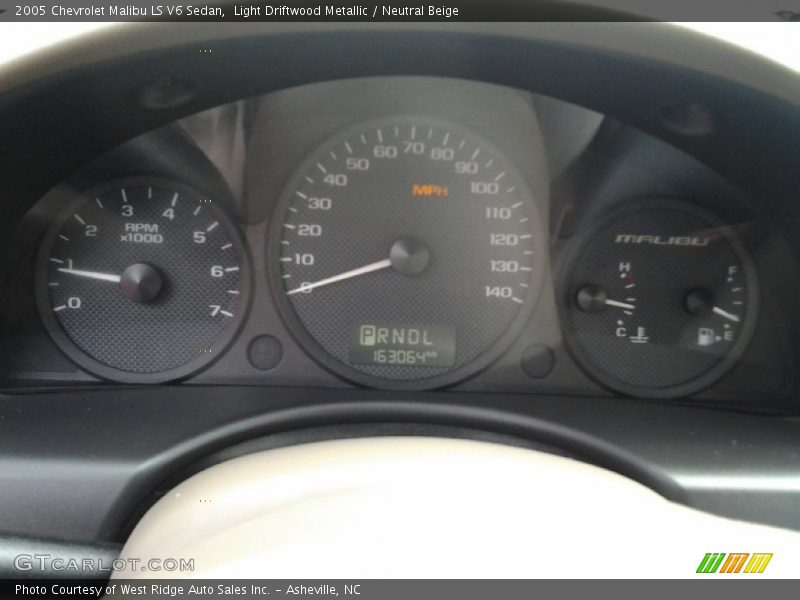 Light Driftwood Metallic / Neutral Beige 2005 Chevrolet Malibu LS V6 Sedan