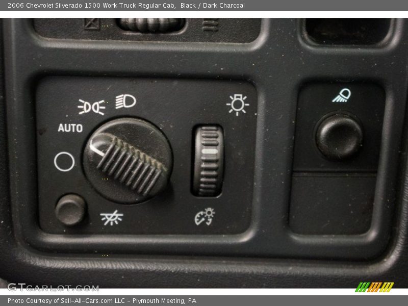 Black / Dark Charcoal 2006 Chevrolet Silverado 1500 Work Truck Regular Cab