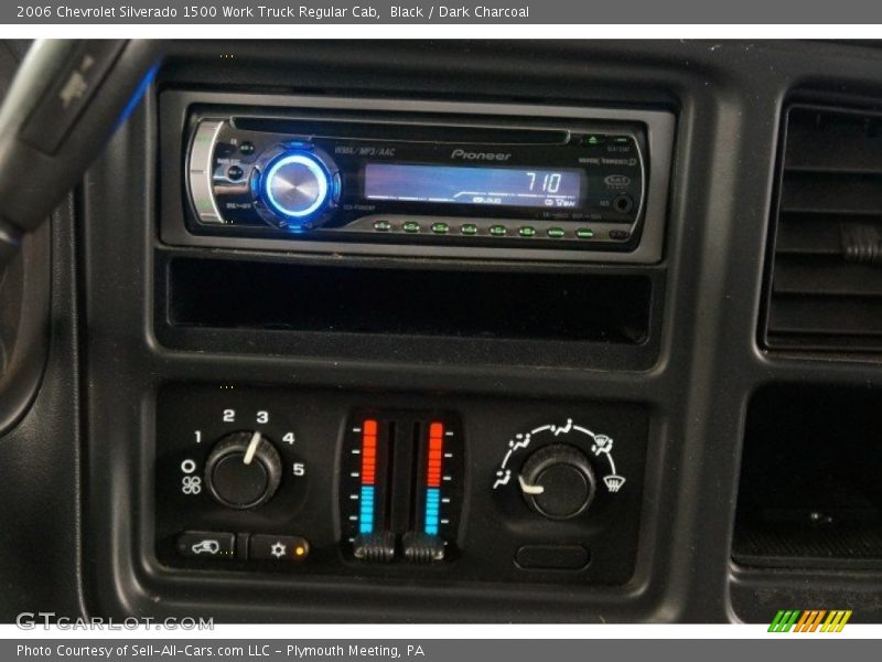 Black / Dark Charcoal 2006 Chevrolet Silverado 1500 Work Truck Regular Cab