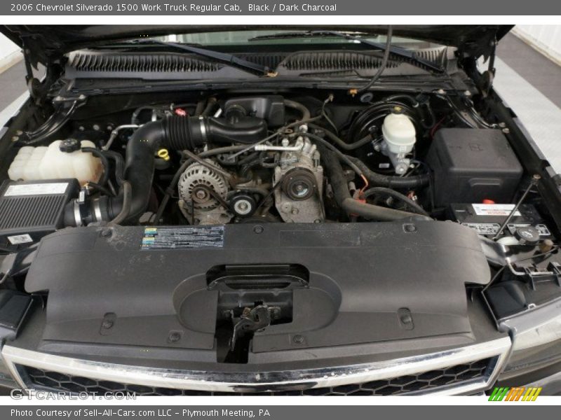 Black / Dark Charcoal 2006 Chevrolet Silverado 1500 Work Truck Regular Cab