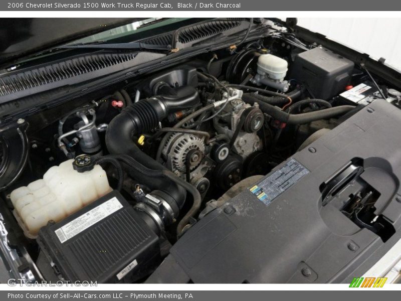 Black / Dark Charcoal 2006 Chevrolet Silverado 1500 Work Truck Regular Cab