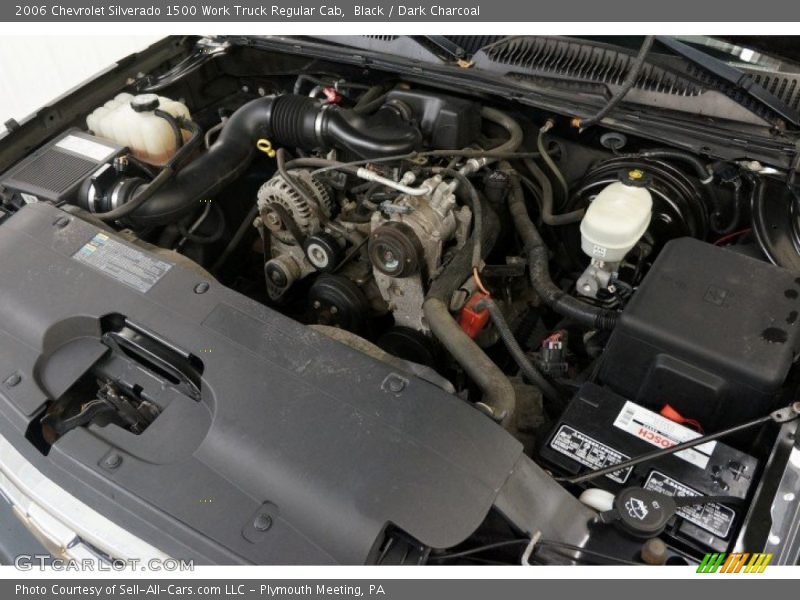 Black / Dark Charcoal 2006 Chevrolet Silverado 1500 Work Truck Regular Cab