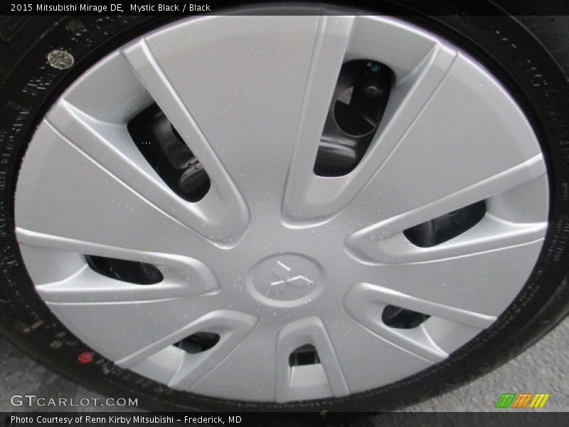 Mystic Black / Black 2015 Mitsubishi Mirage DE