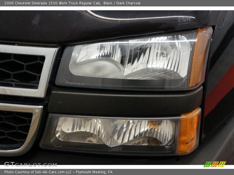 Black / Dark Charcoal 2006 Chevrolet Silverado 1500 Work Truck Regular Cab