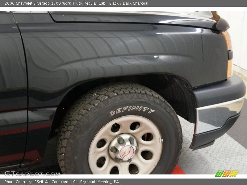 Black / Dark Charcoal 2006 Chevrolet Silverado 1500 Work Truck Regular Cab