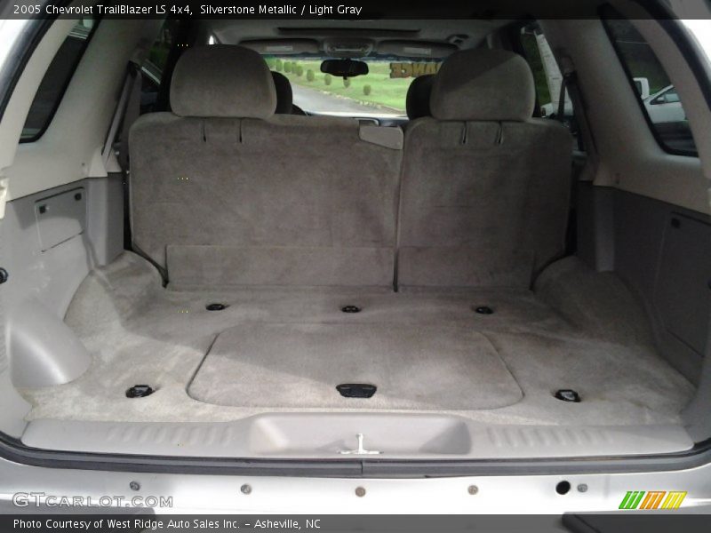 Silverstone Metallic / Light Gray 2005 Chevrolet TrailBlazer LS 4x4