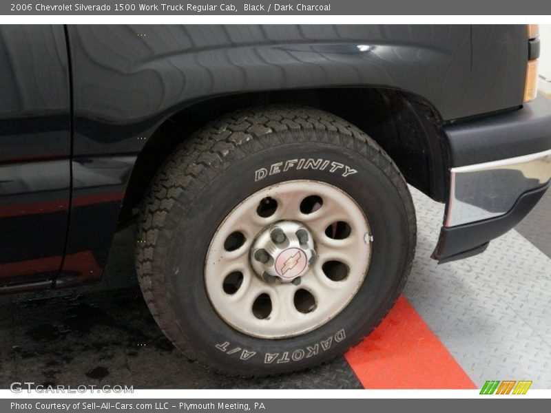 Black / Dark Charcoal 2006 Chevrolet Silverado 1500 Work Truck Regular Cab