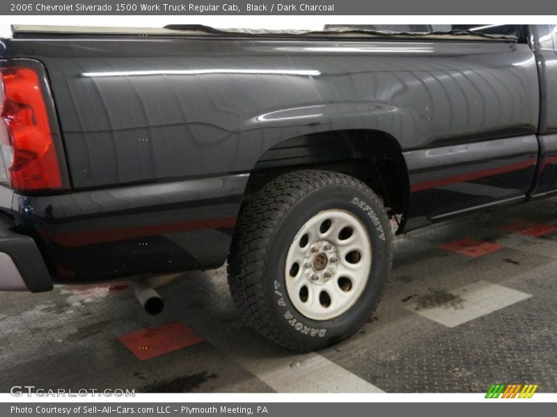 Black / Dark Charcoal 2006 Chevrolet Silverado 1500 Work Truck Regular Cab