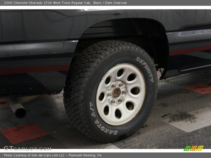 Black / Dark Charcoal 2006 Chevrolet Silverado 1500 Work Truck Regular Cab