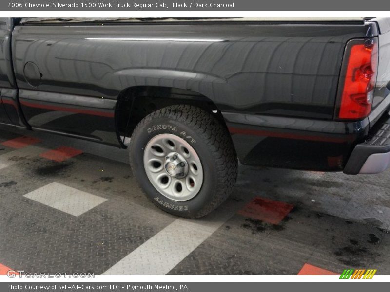 Black / Dark Charcoal 2006 Chevrolet Silverado 1500 Work Truck Regular Cab